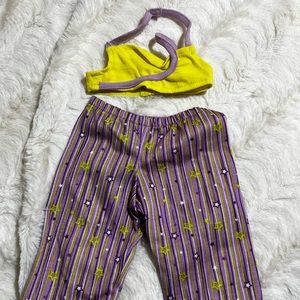 American girl doll pajama set